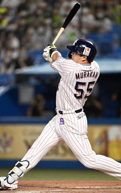 ヤクルト村上宗隆が50本塁打 最年少、日本選手は松井秀喜氏以来 | 毎日新聞