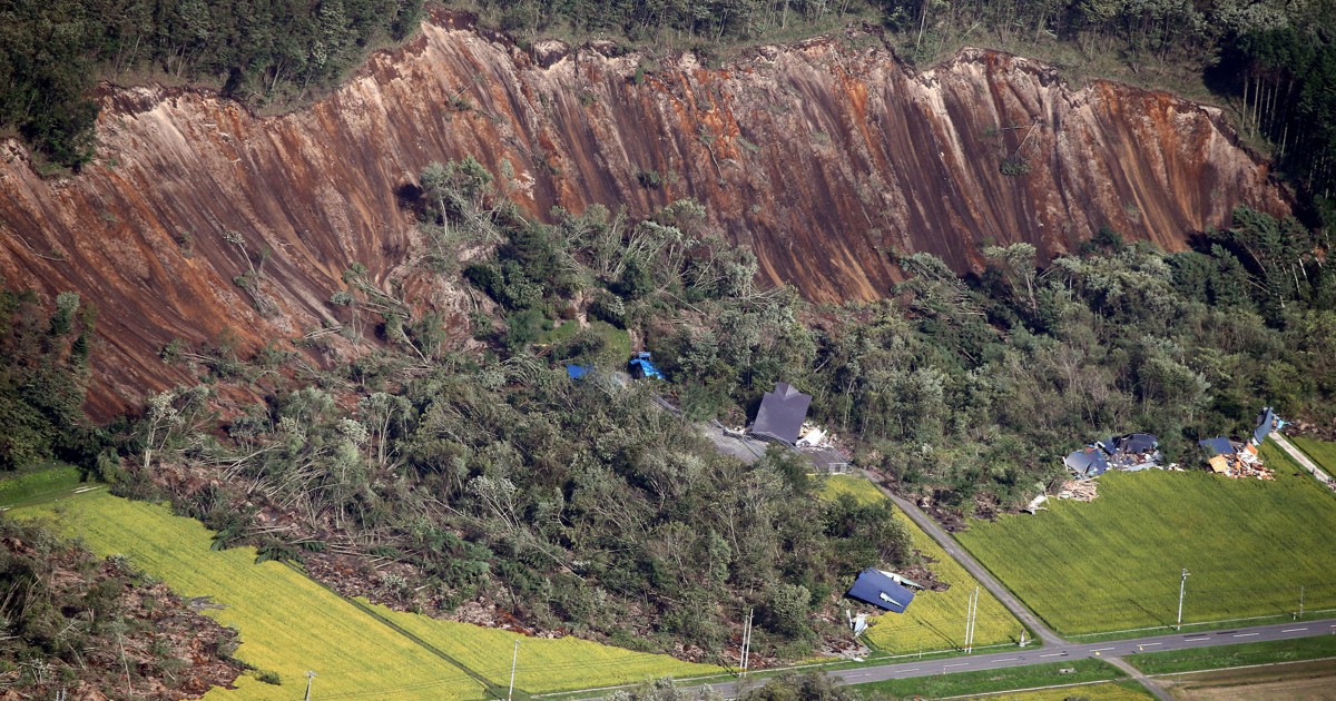 北海道胆振東部地震 発生当時の写真まとめ [写真特集1/14] | 毎日新聞