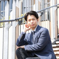 国学院大助教の町田樹さん＝横浜市で2022年4月19日、三浦研吾撮影