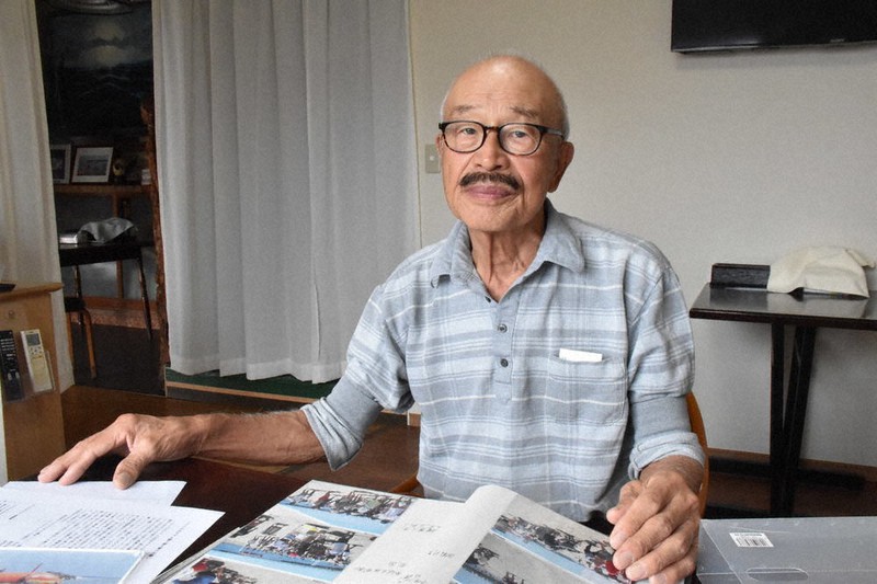 くじらの大ちゃん」元気に 平磯海水浴場のシンボル コロナ禍で修繕費