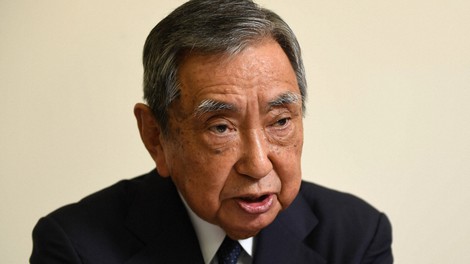 河野洋平氏＝宮本明登撮影