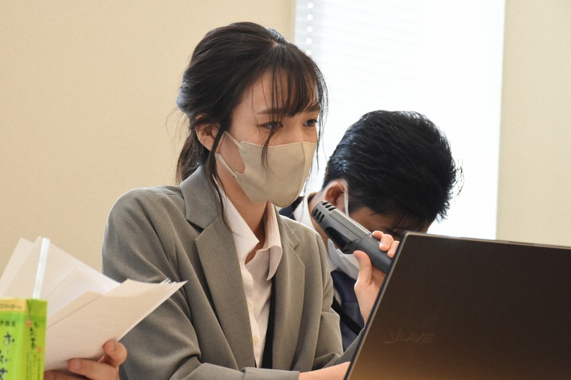 旧統一教会2世の女性は宗教虐待からの救済を訴えた=東京都千代田区で2022年9月28日午後2時35分、小鍜冶孝志撮影