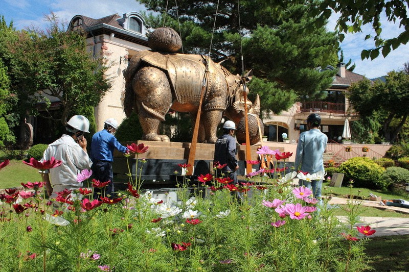 北の湖ブロンズ像 北の湖ブロンズ像