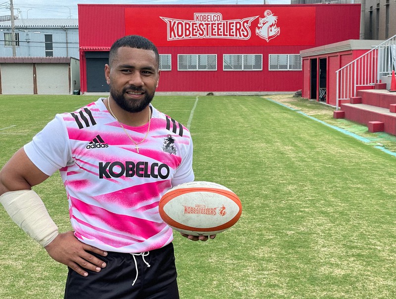 ラグビー元NZ代表ラウマペが神戸に合流 「ここに骨うずめる」 | 毎日新聞