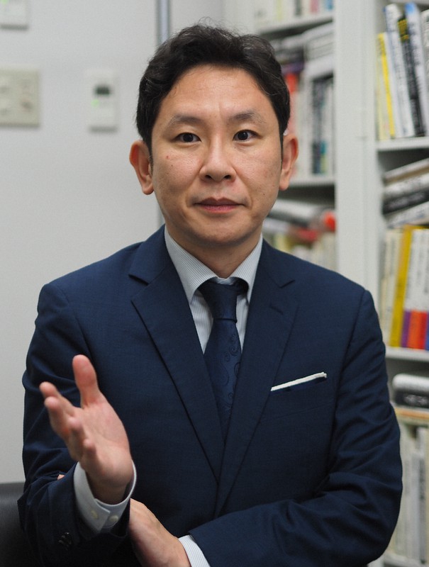 千々和泰明・防衛省防衛研究所主任研究官=東京都新宿区市谷本村町の防衛研究所で2022年9月27日午後1時10分、鈴木英生撮影