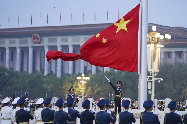 Hong Kong leader promises revival on China's National Day - The Mainichi