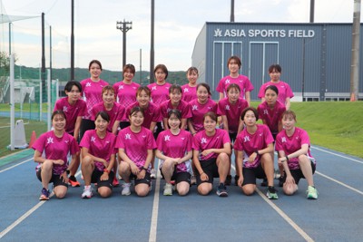 女子陸上競技部の部員