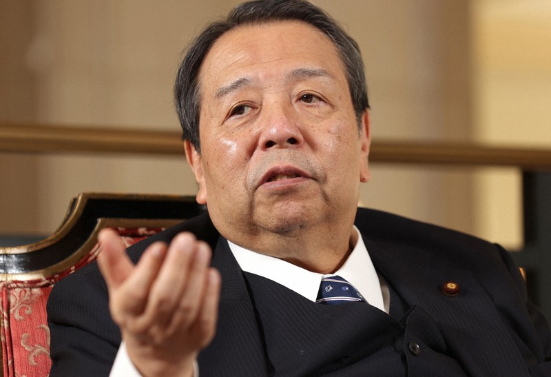 対談で語る自民党衆院議員の村上誠一郎さん=東京都新宿区で2020年10月16日、宮武祐希撮影
