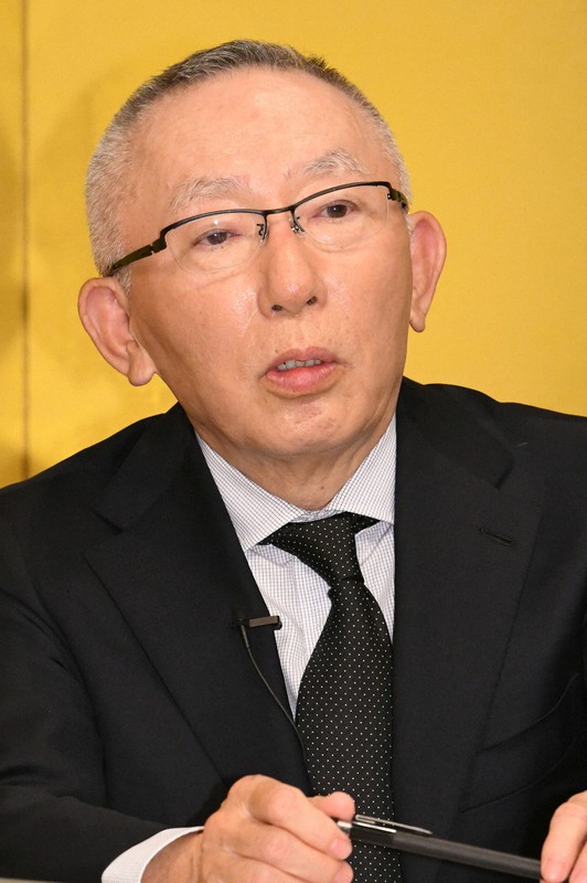 ファーストリテイリングの柳井正会長兼社長=東京都文京区で2022年2月17日、内藤絵美撮影