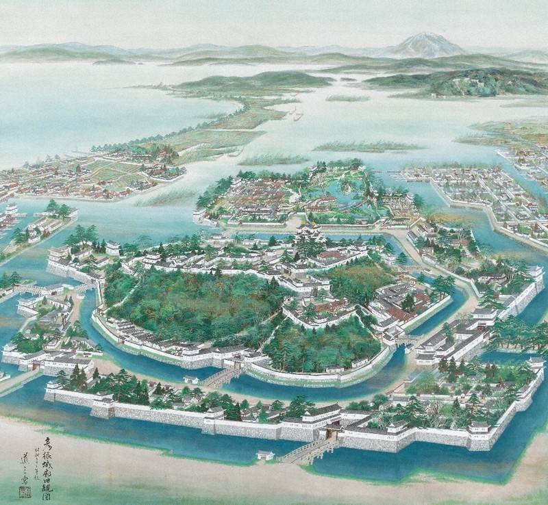 信彦画『歌舞伎役者 ゴルフ 富士山 城』50号 大作 現代アート 絵画 額装 信彦画『歌舞伎役者 ゴルフ 富士山 城』50号 大作 現代アート