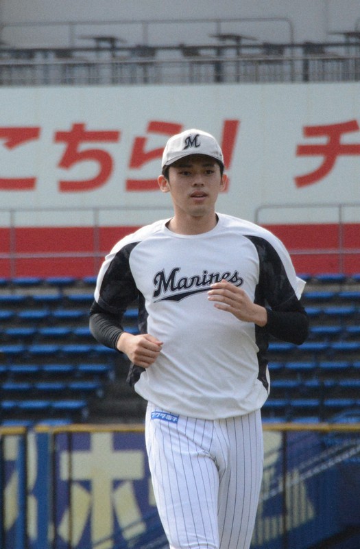 佐々木朗希完全試合半券2022年4月10日ZOZOマリンスタジアム 前回完全試合の佐々木朗希 17日先発「勝てるように頑張る