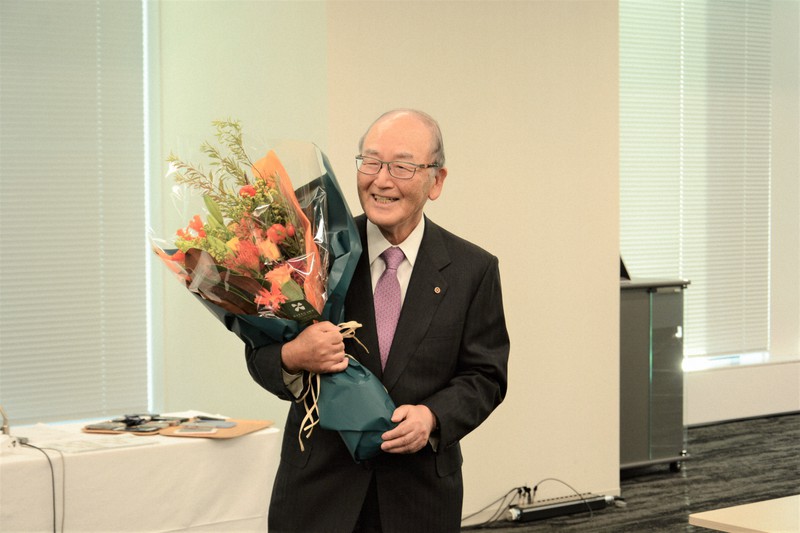 最後の記者会見に臨む日本商工会議所の三村明夫会頭=2022年10月20日午後3時5分、中津川甫撮影