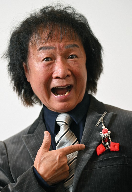 山田隆夫さん 笑いと座布団重ね [写真特集5/6] | 毎日新聞