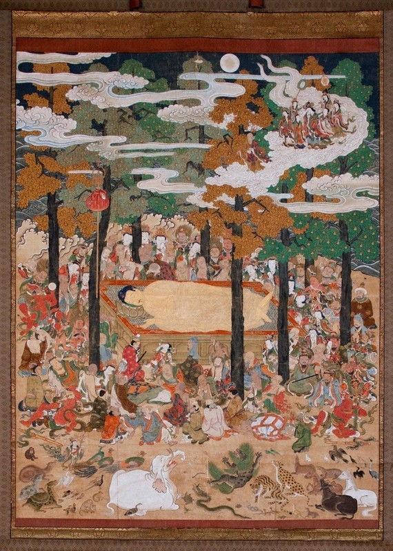 大通寺の涅槃図、来月特別公開 岡山・矢掛 ／中国 | 毎日新聞