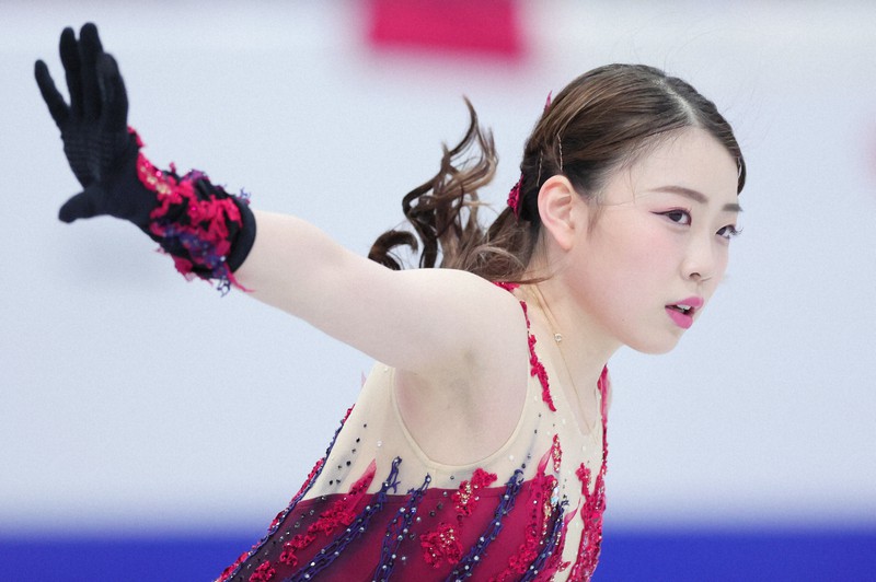 GP初挑戦の渡辺6位、復帰の紀平8位スタート スケートカナダ女子SP