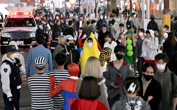 In Photos: Shibuya, Osaka, Fukuoka crowded with Halloween