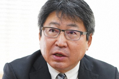 川島真氏＝内藤絵美撮影