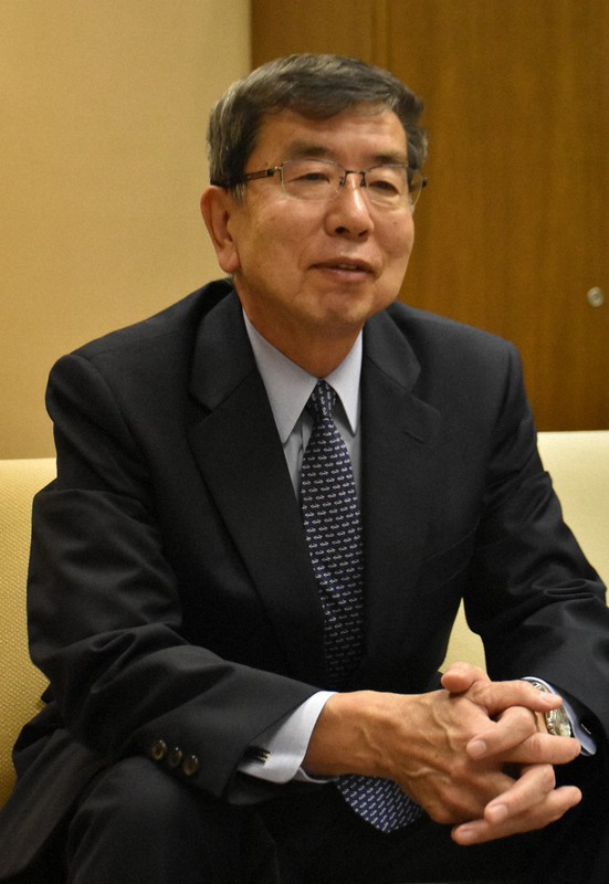 中尾武彦・みずほリサーチ&テクノロジーズ理事長=東京都千代田区で2022年11月7日午後4時16分、高田奈実撮影