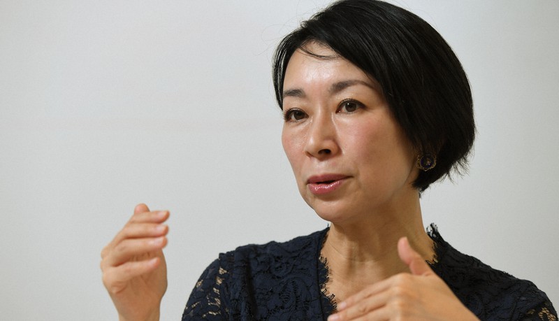 元衆院議員で弁護士の菅野(山尾)志桜里さん=東京都港区で2021年10月21日、宮本明登撮影