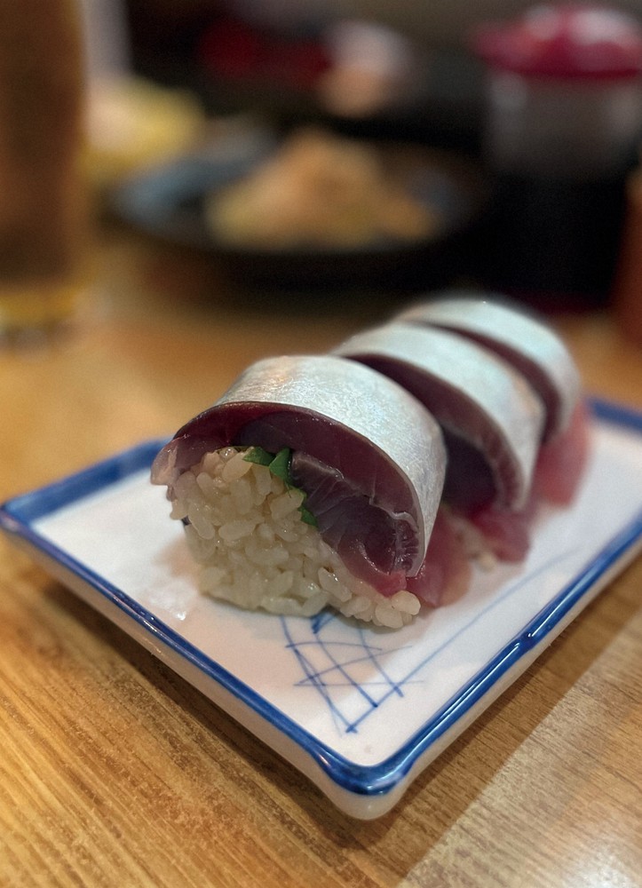 さばの棒ずし(撮影・布川侑己)