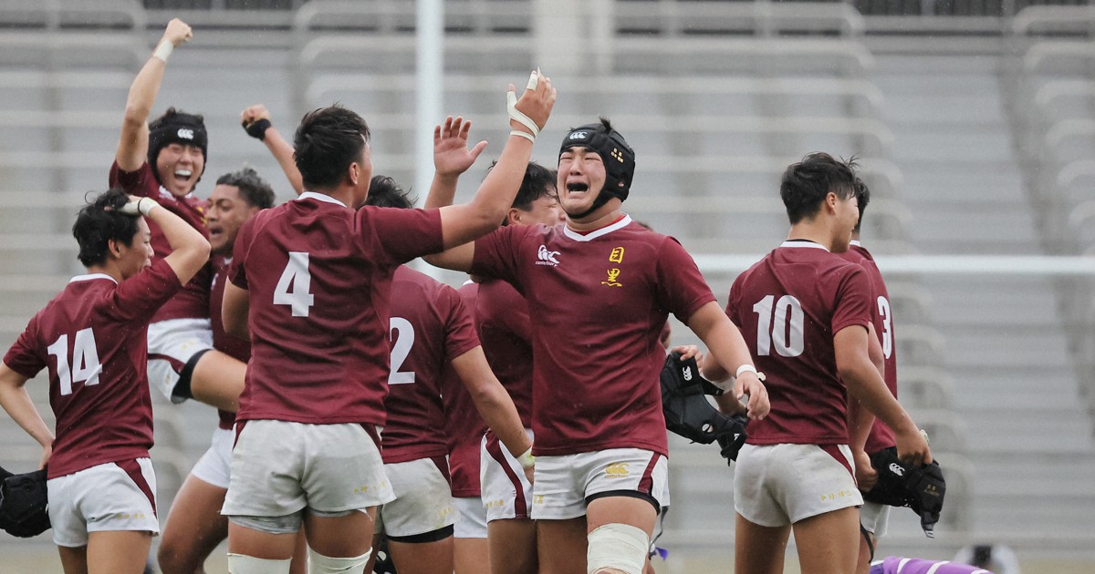 目黒学院、3大会連続21回目の花園へ 高校ラグビー東京第2予選 | 毎日新聞