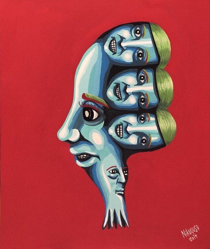 美とあそぶ：野性爆弾 くっきー！さん／4止 絵を描くのは遊びの究極