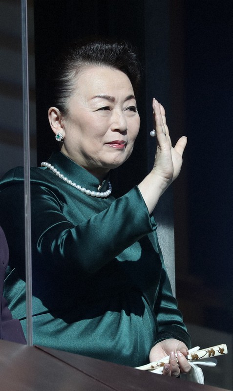 寛仁親王妃信子さま=皇居・宮殿で2019年1月2日、小川昌宏撮影