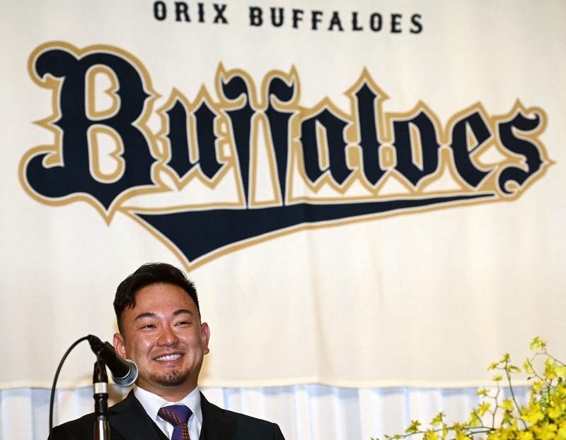 森友哉、オリックス入団会見 [写真特集1/8] | 毎日新聞