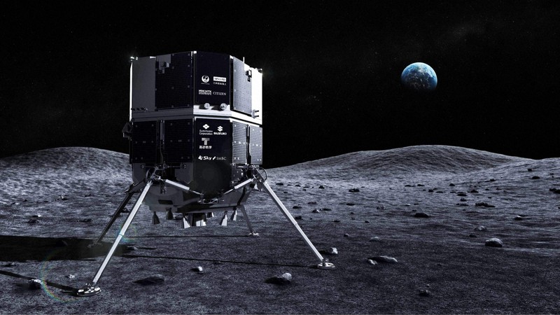 ispaceの月着陸船のイメージ=同社提供