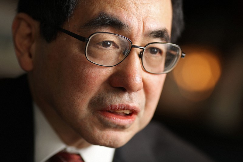 司馬遼太郎賞の受賞が決まった平山周吉さん=東京都千代田区で2020年4月3日、小川昌宏撮影