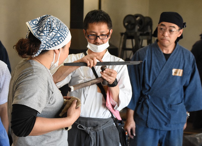 「手のうち」くん- 剣道・居合用 手の内鍛練用アルミキャスト製小刀 手のうち」くん- 剣道・居合道 手の内鍛練用アルミキャスト製小刀 -