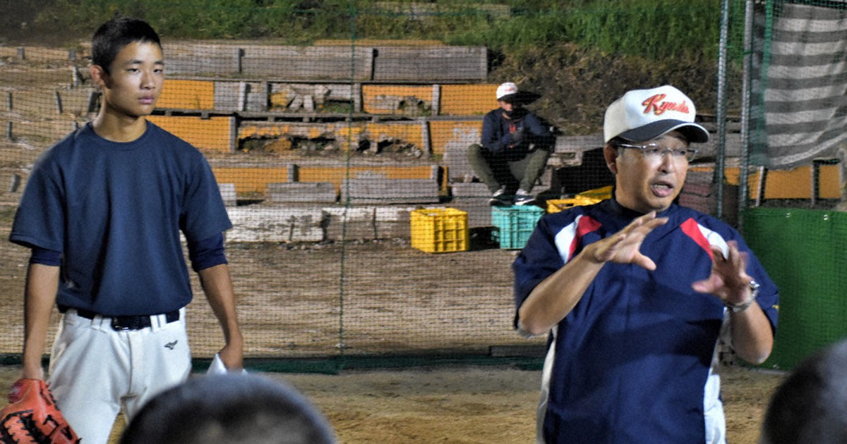 あの景色、見せたい 元プロ選手、部員ゼロの野球部監督に 岱志高 忘れられぬ甲子園、次は球児と ／熊本 毎日新聞