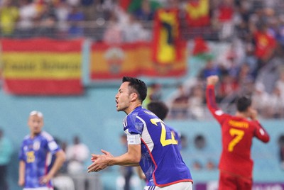 田中碧が逆転ゴール サッカーW杯・日本－スペイン戦 | 毎日新聞