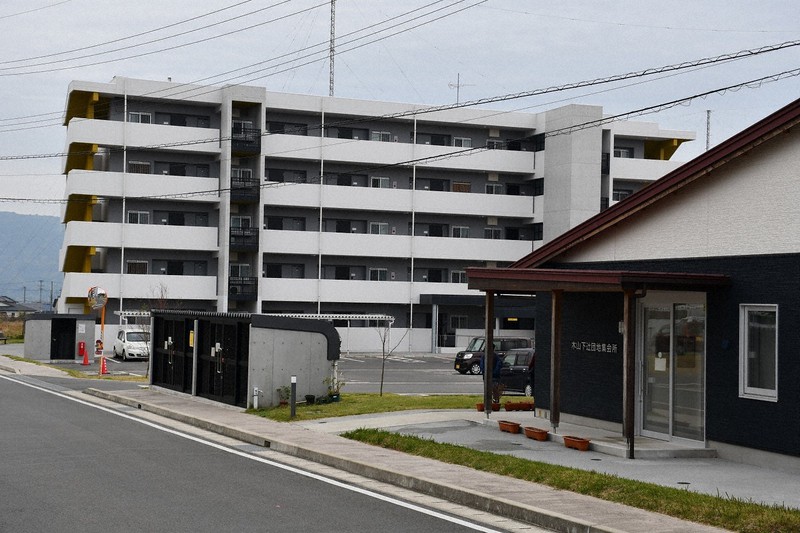 熊本地震の被災者が暮らす復興住宅。65歳以上の独居世帯が3割を占めている=熊本県益城町で2022年11月17日午後0時40分、城島勇人撮影