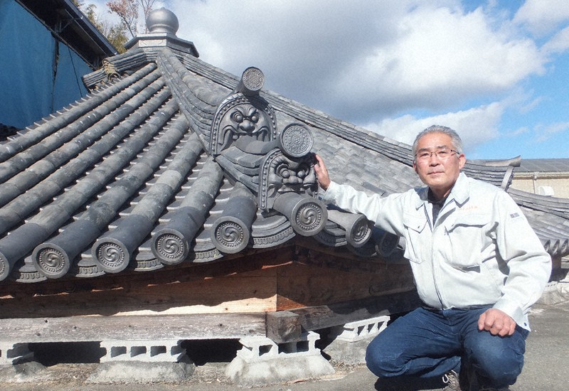 奈良のワザ：山本瓦工業・山本健二さん（生駒市） 瓦の伝統と人材