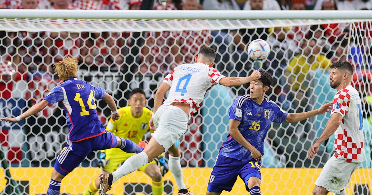 日本、クロアチアに後半同点ゴール許す サッカーW杯 | 毎日新聞
