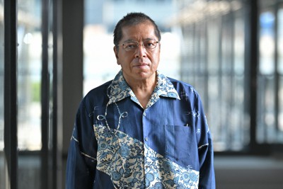 佐藤優氏＝手塚耕一郎撮影