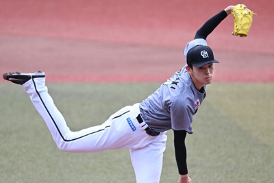 focus プロ野球：高卒新人捕手で完全試合リード ロッテ松川虎生の