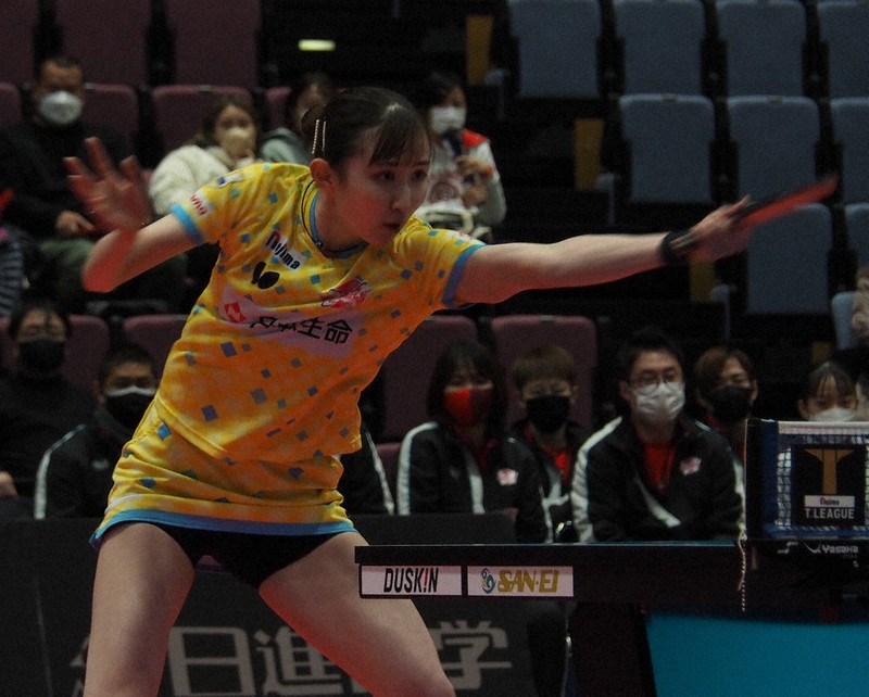 卓球 Tリーグ 早田、逆転勝利 | 毎日新聞