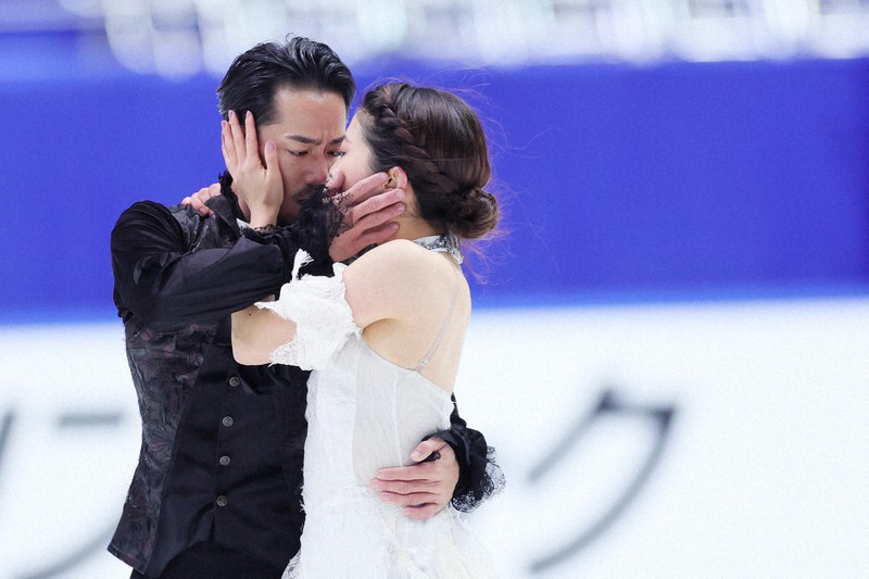 かなだいがオペラ座の怪人を練習 全日本フィギュア・アイスダンス