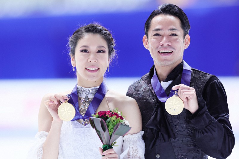 １枚200円 神宮寺 倉本 高橋 岸 中村 谷村 など公式写真 全日本フィギュア アイスダンス・フリー速報 | 毎日新聞