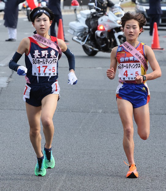 アンカー涙「負けなしの3年間に」雪辱誓う仙台育英 高校駅伝女子