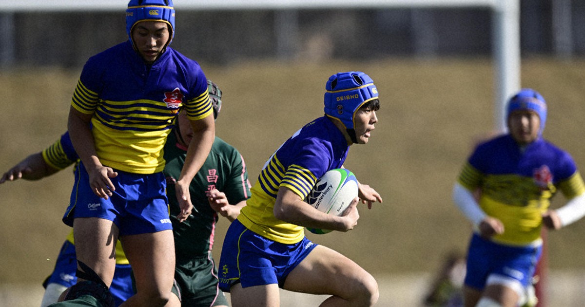 全国高校ラグビー：2回戦 京都成章快勝、高みへ前進 6トライ