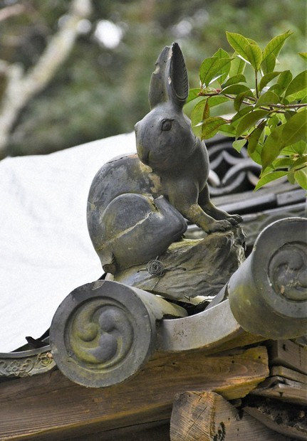 古都、湖都、うさぎのコト：年始めは神社でうさぎまみれ（その1） 繁栄