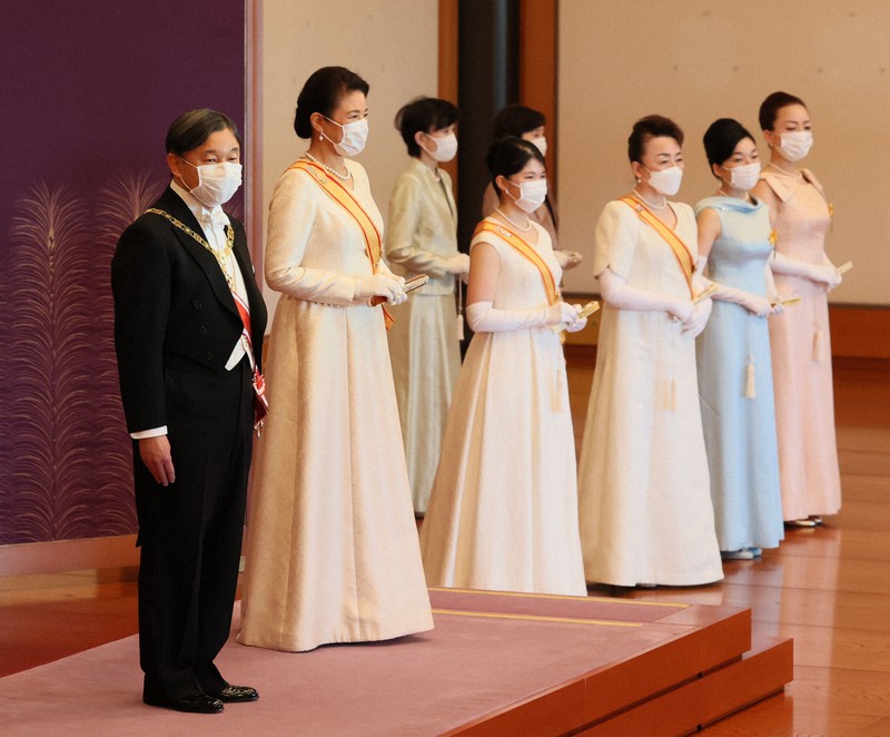 皇居で新年祝賀の儀 天皇陛下「国民の幸せと国の発展を祈る