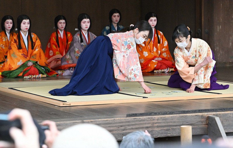 In Photos: Kyoto card game event takes visitors on 1,000-yr flashback ...