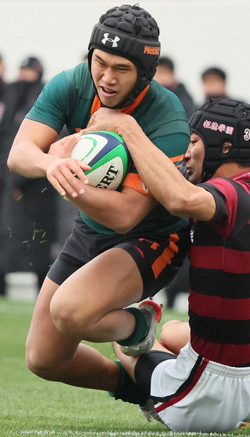 守ってハッピー」東福岡 花園に“緑の壁”現る 高校ラグビー | 毎日新聞