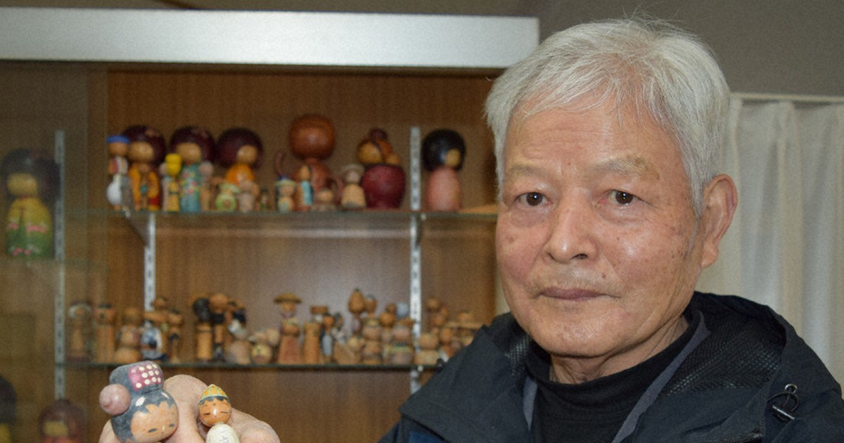森林はいま：／6止 木のぬくもり愛され 渋川こけし人形会会長 藤川正衛