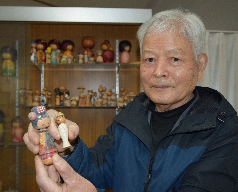森林はいま：／6止 木のぬくもり愛され 渋川こけし人形会会長