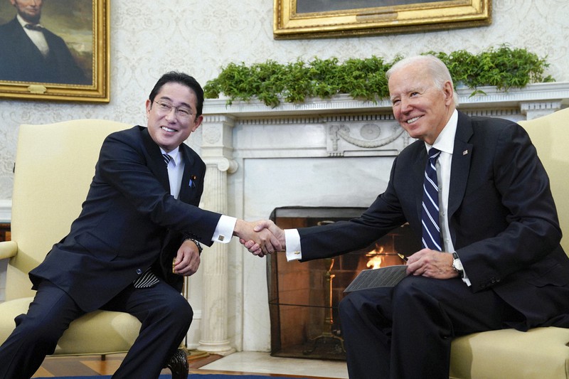 日米首脳会談 岸田首相、反撃能力保有「抑止力強化につながる」 | 毎日新聞